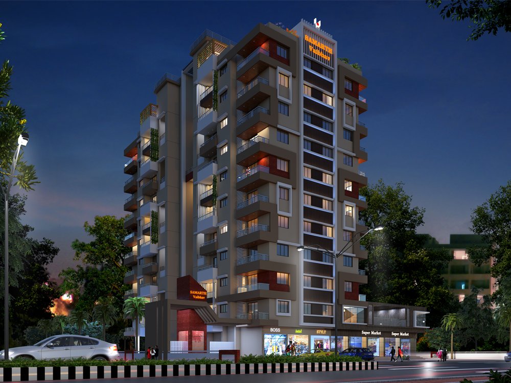 Samartg Vaibhav night view 