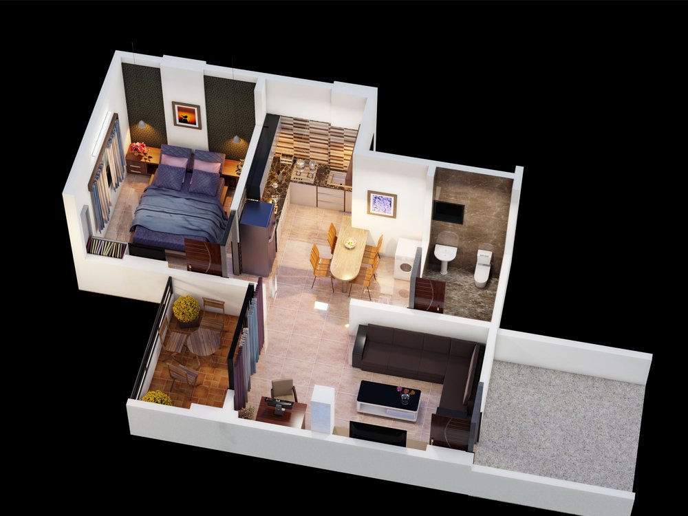 Samarth Vaibhav Typical Room Type 2 